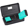 LIFEMOI LP-E17 Caricabatterie con lettore di schede (batterie escluse) Compatibile con Canon EOS 200D/200D2/M3/5/6/750D/760D/800D/850D/8000D/9000D/77D/T6i/T6s/X8i/T8i/T7i Digital SLR