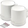 Mobilefox 1 supporto da parete adatto per TP-Link Deco X50 AX3000 Mesh Wi‑Fi Router Supporto