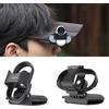 Hesupy Custodia protettiva con lunetta fissa per Insta360 GO 3S/GO 3, supporto a morsetto a sgancio rapido per cappello da baseball, fotocamera sportiva POV, accessorio per staffa di ripresa a mani libere