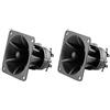 WEB world electronic business 2 pezzi Tweeter Professionale Piezoelettrico 4000-20000Hz 94dB 225W Max Tromba Integrata - Per Impianti Audio Professionali e Domestici