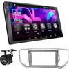 UGAR Autoradio UGAR Android 15 compatibile per KIA Sportage (QL) 2015-2018; KX5 2016-2018 9 pollice Autoradio touchscreen con CarPlay wireless e Android Auto, 8GB+128GB, Bluetooth, WiFi, DSP, DAB+, navigaz