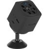 Cuifati Piccola Telecamera da 10 Pollici, Telecamera Wireless WiFi con Rilevamento del Movimento PIR, Batteria a Lunga Durata, Grandangolo da 150 Gradi, Visione Notturna, per Interni Ed