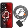 vingarshern Cover OnePlus Nord CE 3 Lite (5G) Custodia in Silicone Sottile,OnePlus Nord CE3 Lite Cover Antiurto Con Motivo,OnePlus Nord CE3 Lite Case Silicone Con Catena/Cordino per Cellulare,Foto06