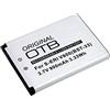 Mobile-Laden Batteria compatibile con Sony Ericsson W300i, 900mAh, 3.7V, sostituito: BST-33