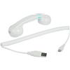 hi-Fun Hi-Ring Mini Cornetta Vintage Bluetooth, Bianco