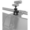 JCWINY Accessorio per webcam ScreenBar Halo, supporto per webcam per monitor Light Bar Angolo regolabile Computer Light Webcam Mount per BENQ Quntis Lampada Monitor Super Forte Nano Supporto Adesivo
