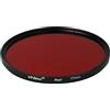 vhbw filtro colorato universale per obiettivi di fotocamere con attacco da 77mm - Filtro rosso
