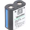 AccuCell Batteria compatibile per CR-P2 fotofori Li-Ion batteria CRP2