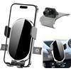 YEGZA Supporto per telefono per auto per Porsche Macan 2015-2025 e Cayenne 2019-2023 Accessori auto Staffa di navigazione Decorazione interna Cruscotto Cellulare Supporto per telefono cellulare