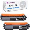 Generico 3 CARTUCCE TONER COMPATIBILI PER STAMPANTI HP 17A CF217A per LaserJet Pro M102A M102W E MFP M130a M130nw M130fn M130fw 1600 COPIE