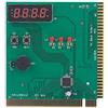 Goshyda Scheda diagnostica, scheda a 4 cifre Analizzatore PC Tester diagnostico della scheda madre del computer POST, con funzione Ming-sound per segnalare guasti per PCI e ISA