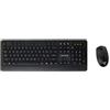 Yashi Professional Multimedia Soft Keyboard & Mouse Wireless Kit Black - MY537