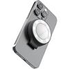 ShiftCam SnapLight,LED selfie ring light con quattro impostazioni di luminosità e batteria incorporata,Il supporto magnetico si aggancia su qualsiasi telefono,Design flippable (nero di mezzanotte)