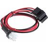 Gaoominy 30A 1M Fuse 6 Pin Cavo di Alimentazione a Onde Corte per Yaesu FT-857D FT-897D