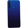 Senza Marchio (KIT) Copri Batteria + biadesivo + Lente compatibile con Xiaomi Redmi Note 8T / M1908C3XG Vetro Posteriore Back Cover Retro Scocca + adesivo + lente obbiettivo CAMERA (Blu)