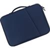 Zwfjcmsa Portfolio organizer multifunzione da viaggio per tablet da 12,9-13 pollici, per tablet, borsa da trasporto blu