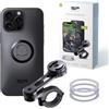 SP CONNECT Moto Bundle | SPC+ | Compatibile con iPhone 16 Pro Max | Supporto per cellulare per moto, ciclomotore | Gadget supporto per navigatore