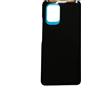 Generico Copri Batteria + biadesivo compatibile con Xiaomi Mi 11i 5G M2012K11G n.1 retro Posteriore Back Cover Retro Scocca + adesivo biadesivo (Nero)