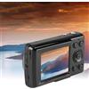 FOLOSAFENAR Videocamera digitale , piccola videocamera 16 MP 720P 30 FPS , fotocamera digitale HD con zoom 4X , portatile e leggera , per casa e viaggi (nero)