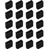 Artibetter Copertura Protettiva USB Maschio in Silicone Nero Set 20 Pezzi Tappo Antipolvere per Cavi Dati Protezione Chiavetta USB Portatile per Manutenzione e Cura Dispositivi