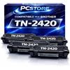PcStore Multipack4 TN-2420 TN-2410 Toner Compatibili per Brother HL-L2310D HL-L2350DW HL-L2370DN DCP-L2510D DCP-L2530DW MFC-L2710DN MFC-L2730DW Nero Alta Capacità 3000 Pagine Cad.