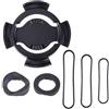 FACULX Supporto per computer per bici con staffa di montaggio per computer Polar M450, M460, pratico supporto per tachimetro, installazione sicura