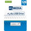 Verbatim Chiavetta USB 3.2 128 GB tipo A My Alu argento