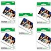 Fujifilm Instax - Pellicola istantanea per Fuji Instax Wide 210 200 100 300, confezione da 5