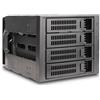 Rosewill 3 x 5,25 pollici a 4 x 3,5 pollici hot-swap SATAIII/SAS Hard Disk Drive Cage - Nero (RSV-SATA-Cage-34)