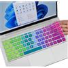 CaseBuy Copertura colorata per tastiera HP Probook 440 445 G8 G9 G10 14 2023 2022, HP Probook 640 G7 G8 14 (non compatibile con Probook 440 445 G5 G6 G7 G11), arcobaleno