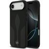 CG MOBILE Mercedes - Custodia in pelle The Move compatibile con MagSafe per iPhone 17 Air (nero)