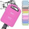 mt key Key Soft Case Cover protettiva Chiave per auto Opel Combo C Corsa C Meriva A Tigra TwinTop/Colore: rosa