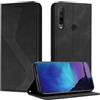 Fatcatparadise Cover per Huawei P Smart Z Honor 9XFlip Caso in PU Pelle Premium Portafoglio Custodia [Kickstand] [Slot per Schede] [Chiusura Magnetica] per Honor 9X (Nero)