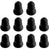 TENNMAK Cuscinetti a tripla flangia per auricolari ISOtunes PRO/Sport Advance BT/PRO Aware/Wired & Plugfones Liberate 2.0/Guardian/Guardian Plus/FreeReign VL/Protector VL/Protector Plus VL, confezione