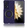 QUYISHAN custodia in fibra di carbonio magnetica e leggera per Huawei Honor Magic V2 [supporta la]
