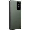 TECSHINE Custodia Intelligente in Pelle per Samsung Galaxy S25 Ultra. Flip/Fondina/Addormentato/Riattiva. Cover per Samsung S 25 Ultra -Verde