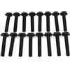 XSPC Kit da 16 Pezzi Viti per Radiatore 6-32 UNC Colore Nero