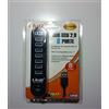 Linq Hub USB 2.0 8 Porte per PC Nero / Bianco Linq IT-H808