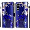 KENHONER Custodia per Samsung Galaxy S25 FE 5G, Farfalla | Portafoglio Pelle PU, Magnetica, Resistente Agli Urti, Scomparto Carte Credito, Pieghevole, Flip Libro, Motivo