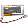 vhbw batteria sostituisce Sennheiser CP-SN800, BAP 800 per amplificatore stereo multimediale (350mAh, 3,7V, Li-Poly)