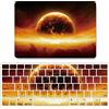 JZ Caso per MacBook PRO 13 (2009-2012, Models: A1278) Hard Shell Case con Set di Cover per Tastiera - Sun