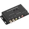 Yechiry Modulatore di Collegamento TV UHF TM70, Modulatore IR Convertitore da AV a RF Adattatore estensore IR Modulatore RF Compatto con Display dei Canali Convertitore Demodulatore HD VHF