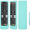 CTRLBETTER Custodia Telecomando in Silicone Compatibile Con LG AKB73715603 AKB73715606 AKB73715679 AKB73715686 AKB73975709 TV Telecomando Copertura Protettiva Antiurto Con un Cordino(Azzurro)
