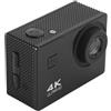 UPALDHOU Telecamera da Ciclismo 4K con Grandangolo da 170° Ed EIS, Action Cam con Montaggio su Manubrio con Schermo IPS da 2 Pollici per Ciclismo, Guida in Moto e Vlogging