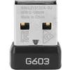 ciciglow Ricevitore USB per Mouse Wireless G603 2.4G, Tecnologia Wireless da 2,4 GHz, Adattatore Ricevitore Mouse Dongle USB Plug And Play