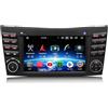 Erisin 7 pollici 8-Core 4GB+64GB Android 14 Autoradio 2 Din GPS Navigatore per Mercedes W211 W219 Classe E/CLS Supporto CarPlay senza fili Android Auto Bluetooth 5.0 WiFi DSP DAB+USB OBD2 FM Canbus 4G
