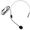 MagiDeal Torna Sistema Wireless Headset Electret Microfono Nero Di Tipo Verticale Spina