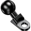 BRCOVAN 1 '' Base per Montaggio a Sfera con Foro di Montaggio Da 10 mm, Adattatore per Testa a Bullone ad Angolo Compatibile con RAM Mounts Braccio a Doppia Presa a Sfera