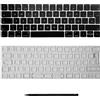 Generisch Tasti di ricambio e cerniere per MacBook Pro 13 15 (2016-2017) A1706 A1707 ES-Layout QWERTY ISO spagnolo