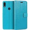 Shantime Custodia Portafoglio in Pelle PU Compatibile con Asus Zenfone Max Pro M1 ZB601KL, Cover con Chiusura Magnetica, Tasche per Carte e Funzione Stand